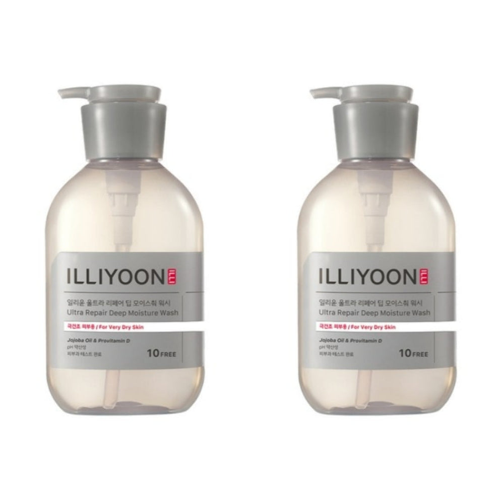 Illiyoon Ultra Repair Глубоко увлажняющее средство для умывания 500 мл*1 шт/2 шт