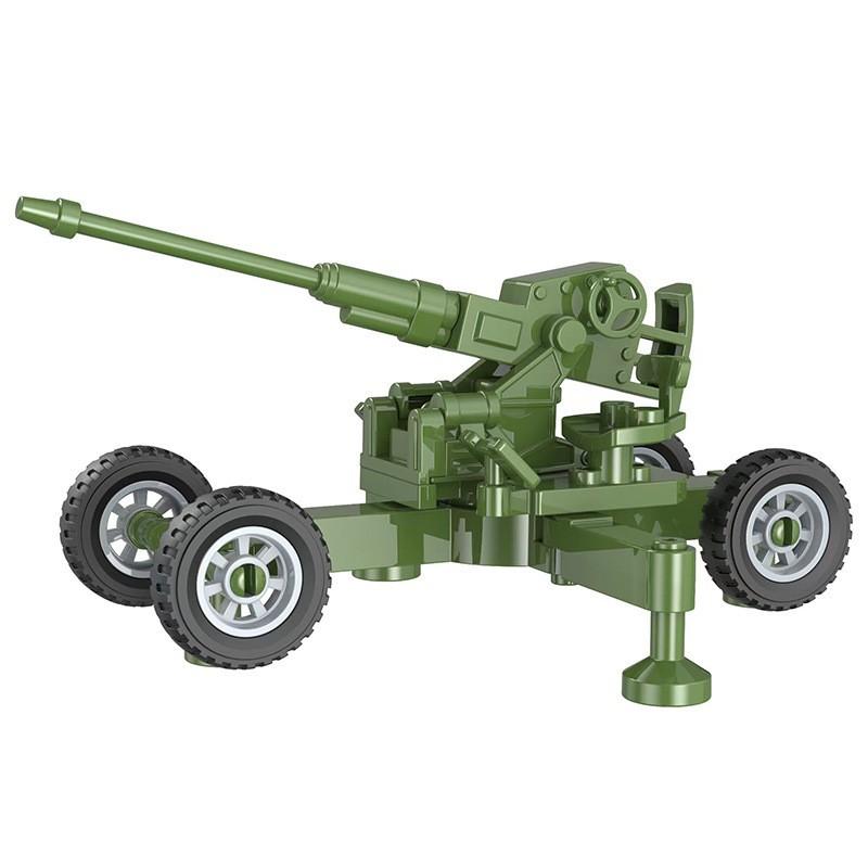 World War Ii Building Block Doll Military Toy Accessories Parachute Weapon Piece Equipment