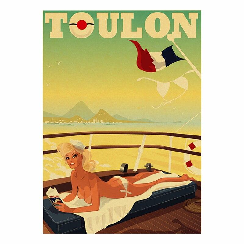 Винтажные металлические таблички с городами и пейзажами для путешествий Италия Япония Таиланд Таити Ретро-постеры для декора дома, бара, паба, клуба