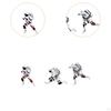 Astronaut Figurine Ornament Miniature Statue Sculpture Tabletop Decor Made of PP Suitable for