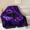 6 Size Warm and Cozy Flannel Blanket, Pentacle Symbol Goat Head Blanket, Sofa Bedroom Office Leisure Nap Cover Blanket,Nice Gift