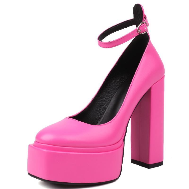 Туфли-лодочки на платформе с высоким каблуком, женские, с ремешком, черные, розовые, белые, женские, на каблуке, для вечеринок, свадеб, танцев, стриптиза, женские, большого размера