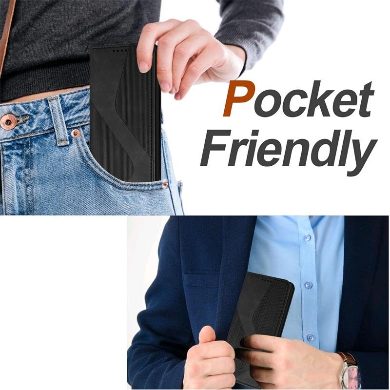 Leather Case For Realme 7i 9i 10S 10T 8 9 10 Pro Plus 11 4G 5G Card Slot Flip Wallet Cover Casing