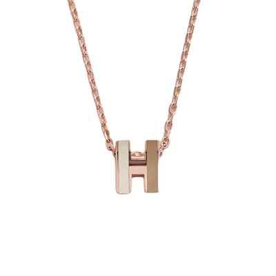 Бренд Rocabar Серия Логотип necklace Унисекс necklace Молочно-кофейный H100066FOB2