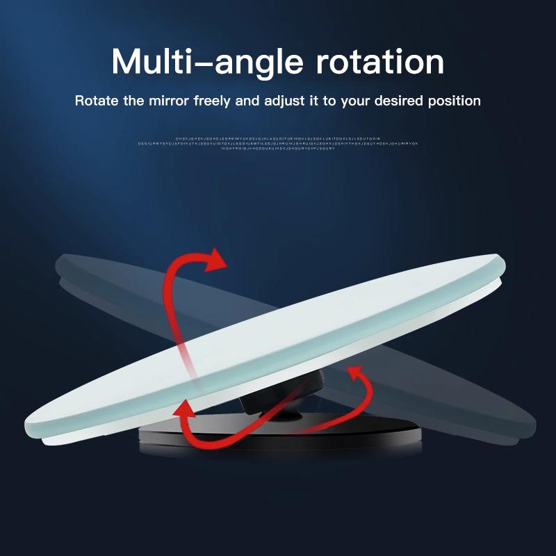 2026 Hot For Renault Interior Stickers Car Rearview Mirror 360° Small Round Mirror Accessories For Renault Megane 2 3 4 Twingo C