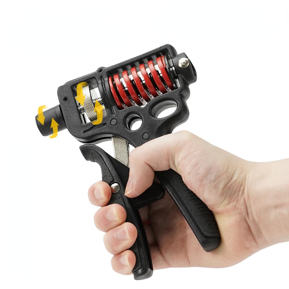 Регулируемый усилитель для тяжелых рук 5-120 кг, расширитель для пальцев, тренажеры для запястий и предплечий, фитнес-пружинный захват, упражнения