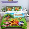 3pcs Winnie5 Cover Set - Personalized Name, HD Printed Bedding with 1 Cover and 2 Pillowcases - Perfect for Home Decor, Easy Care