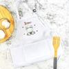 Персонализированный детский фартук с рисунком животных, фартук для готовки и выпечки с именем, детский фартук, подарок в чулок для детей