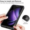 Чехол для телефона с полной защитой на 360° для Realme C30 C30S C33 C75 C75X Прозрачный гибридный жесткий чехол Силиконовый мягкий чехол Тонкий для Realme C75