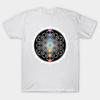 T Shirt Women Flower Of Life Yoga Chakras Meditation Yoga Gift Harajuku Print Kawaii Tshirt Summer Short Sleeve Female T-Shirt Top Tee