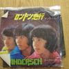 7inch Record ANDERSEN - London Kyukou / Surf Party B40 BLACK 1975 Japan Japanese Pop/Rock
