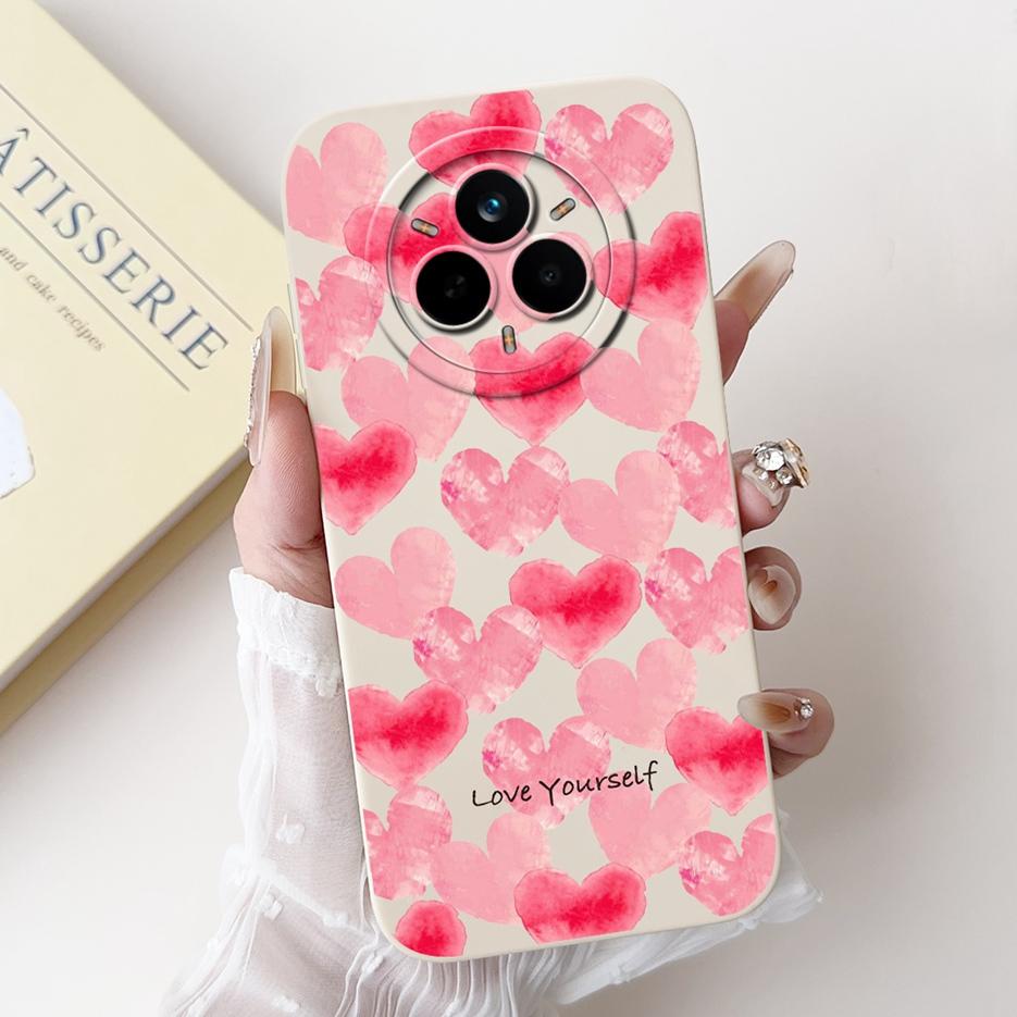 Чехол для Realme 14 Pro 5G RMX5056 Новый Конфетный Расписной Чехол Мягкий Силиконовый Чехол для Телефона Для Realme 14 Pro Plus Realme14 Pro+ 5G Корпус
