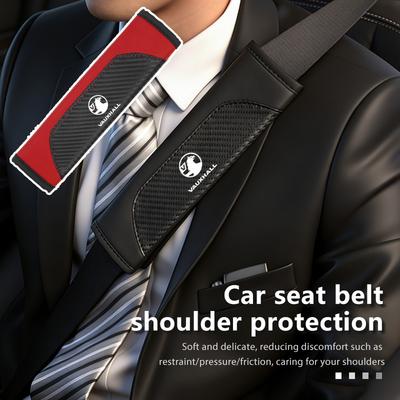 Для Vauxhall Кожаная Накладка на Плечо Ремень Безопасности Автомобиля Защитная Накладка на Ремень Безопасности Аксессуары Corsa VXR Crossland Combo Life Astra