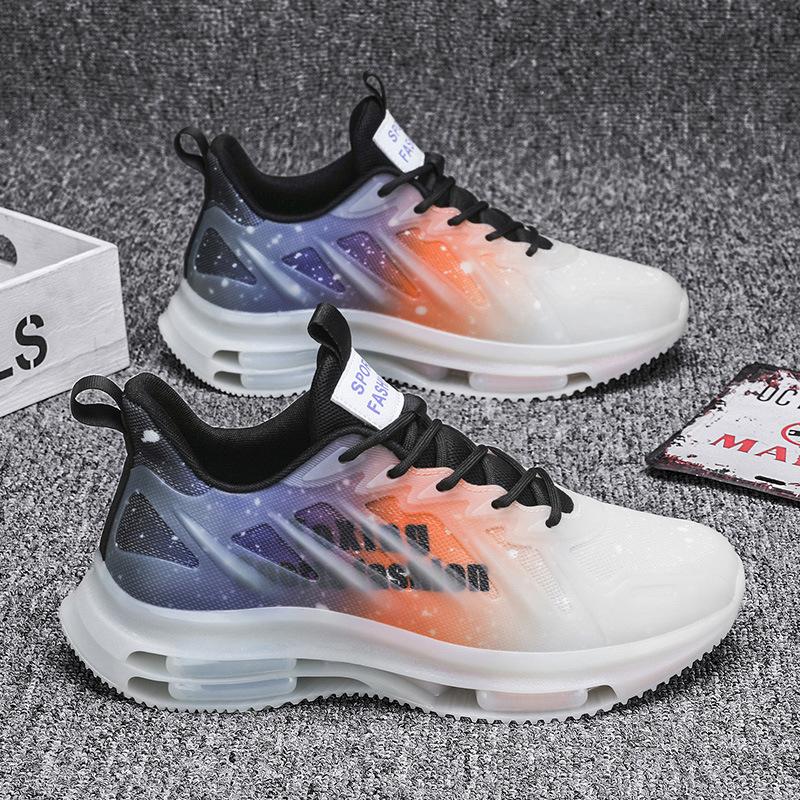 Мода Мужская повседневная обувь Спортивные кроссовки Прочная подошва Новые модные кроссовки Мужские кроссовки Сетчатые дышащие туфли Zapatillas