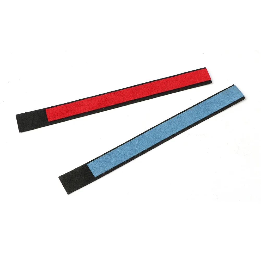 Автомобильный верхний маркер на руль для Tesla Model Y Model 3 XS, центральная линия, красная маркировка, декоративные аксессуары из суперзамши