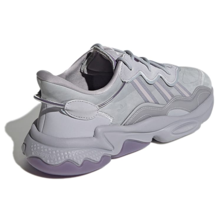 adidas Оригинальные кроссовки Ozweego Cozy износостойкие для бега Серый Фиолетовый GY1027