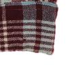 VAN HEUSEN 50-е 60-е Отложной воротник Винтажный квадратный силуэт Клетка Длинный рукав Рубашка с отложным воротником Мужская Б/У