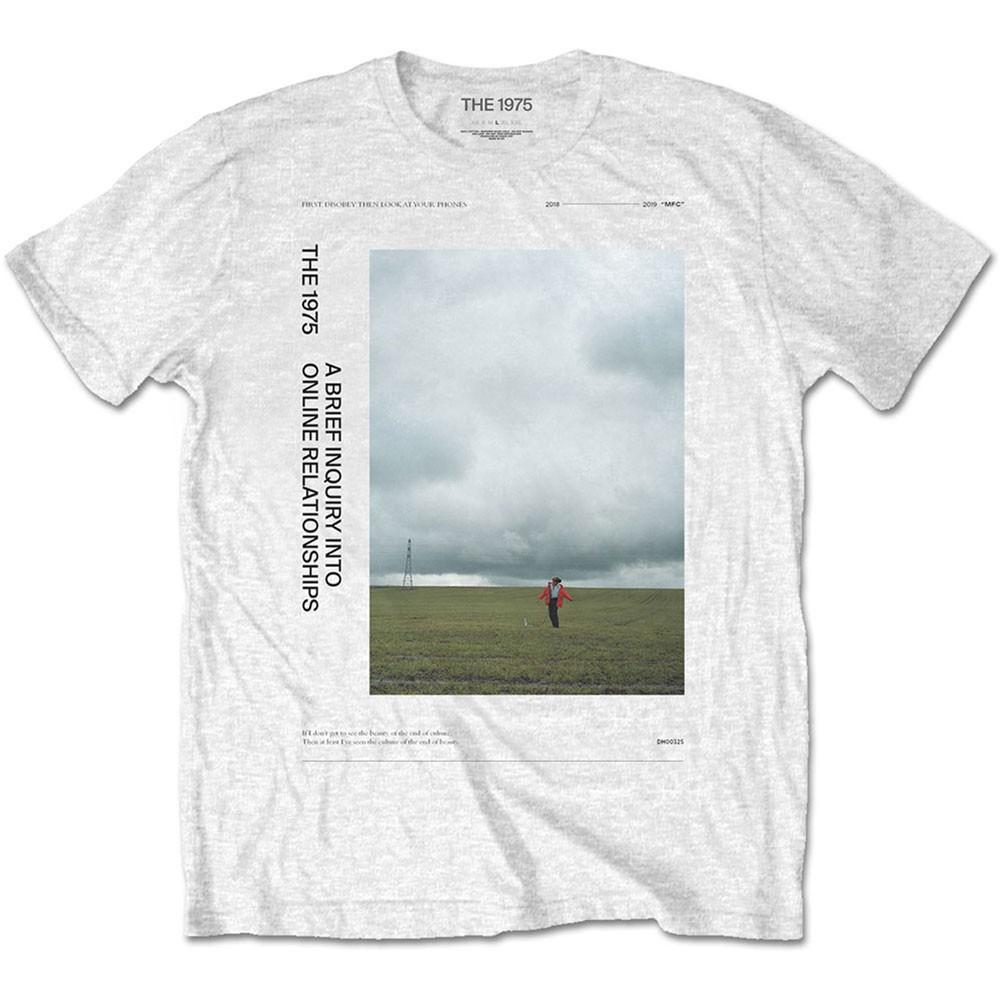 Men's 1975 ABIIOR Side Fields Slim Fit T-shirt Medium White