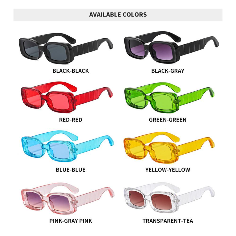 Винтажные прозрачные голубые квадратные солнцезащитные очки маленькие прямоугольные солнцезащитные очки очки солнцезащитные очки