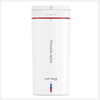 Электрический чайник для воды Портативный 500 мл Термопот Быстрое кипячение 110 В-240 В Дорожный Уличный Нагреватель Изолированный Водонагреватель