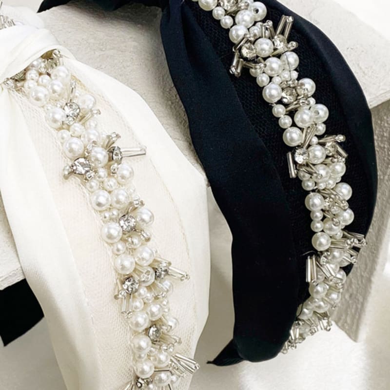 BESTY Элегантная повязка на голову с лебедем