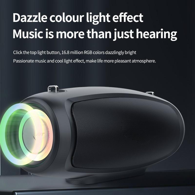 Портативный Bluetooth-динамик S37L мощностью 40 Вт с выходной мощностью Bluetooth-динамик с превосходными басами HIFI-динамик