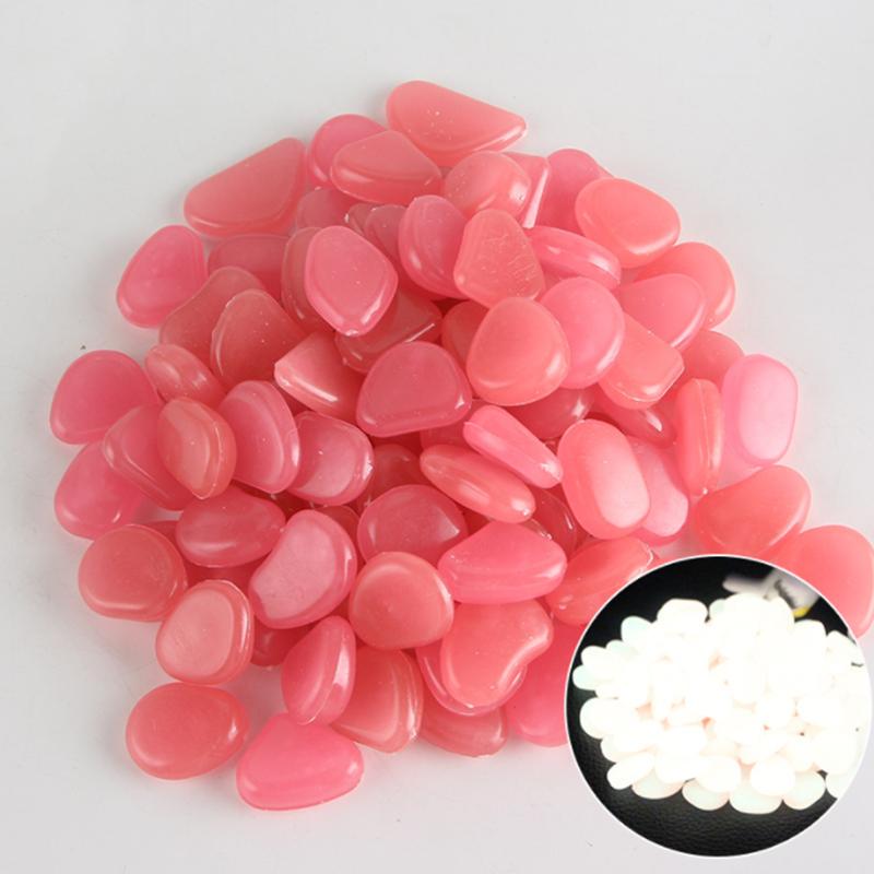 10 шт./упак. Новые светящиеся камни «сделай сам», сад, парк, дорога, ваза для аквариума, украшение для детей, светящаяся в темноте игрушка для украшения вечеринки, камень