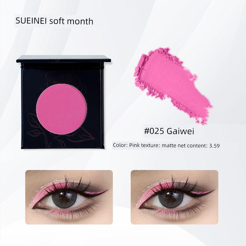 South Korea Monochrome Eyeshadow Dark Brown Cold Gray Lower Eyelid Full Matte Earth Tone Smoky Makeup Multi-Color Coffee Self-Set Plate