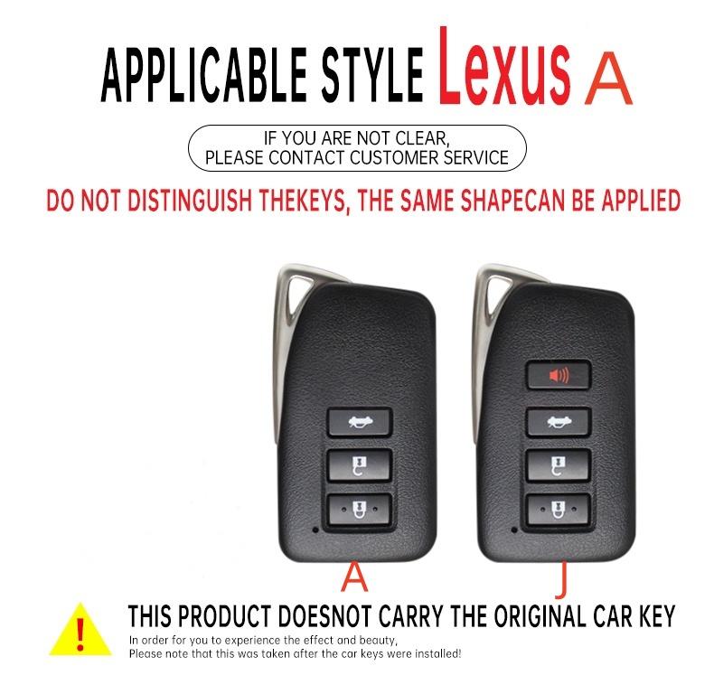 XBE2 TPU Leather Car Remote Key Cover Case Shell For Lexus NX GS RX IS ES GX LX RC 200 250 350 LS 450H 300H Keychain Accessories