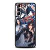 Аниме Мо Dao Zu Shi MDZS Чехол для телефона Samsung Galaxy S22 S21 S20 Ultra FE 5G S10E S10 S9 S24 Plus S23 Черный