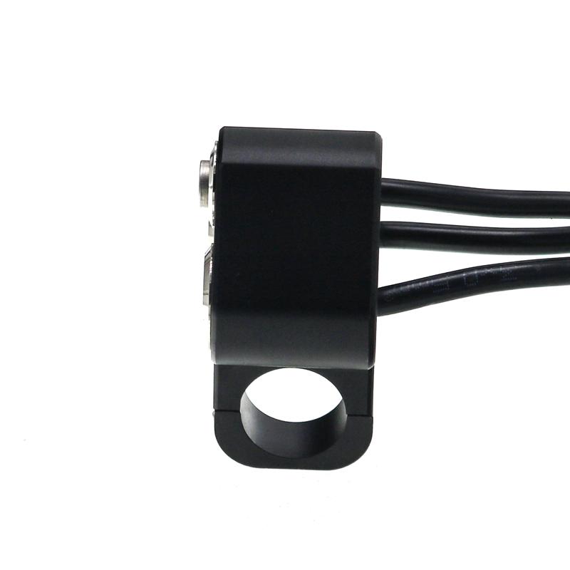 LMoDri переключатель для мотоцикла 7/8 "переключатели для крепления на руль 12 В вкл. выкл. свет противотуманный переключатель тормоза 3 кнопки в 1 алюминиевый сплав с