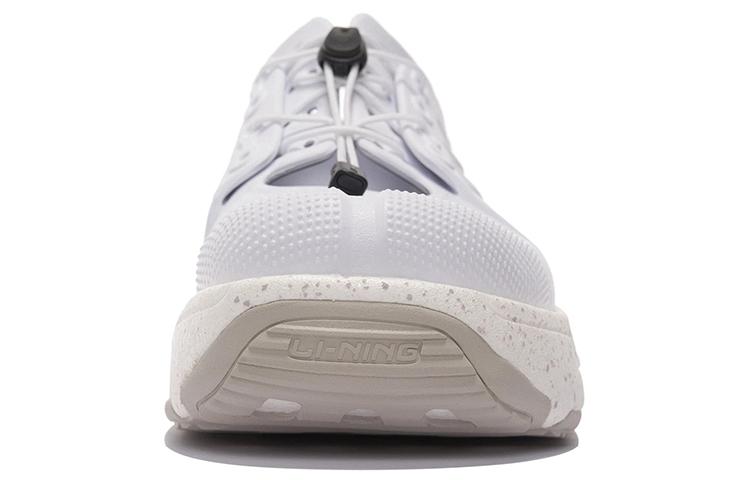 Li Ning Trek EVA Breathable And Resilient Low top Casual Shoes Men's Standard White AZGS017-2