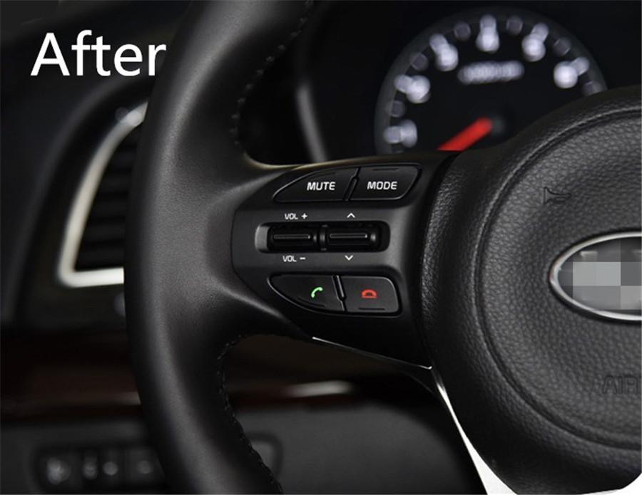 Steering Wheel Left Control Audio Mode Handsfree Button For 14-15 Kia Optima K5