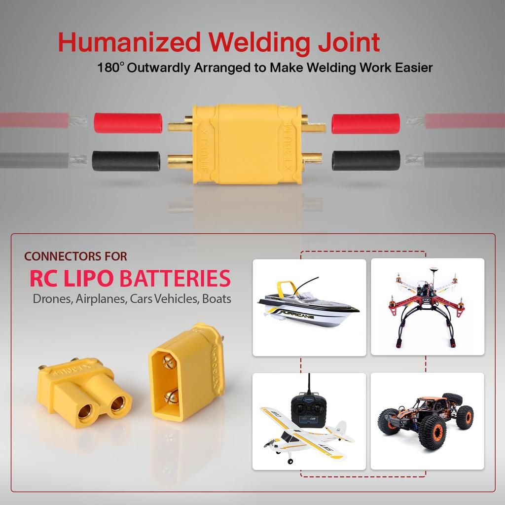 1-10Set Male Female Plug XT30/XT30U Battery Connector Bullet Wire Cable Connectors Plugs for RC LiPo Battery Motor Car Airplane