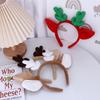 Wash Face Christmas Make Up Women Hair Band Hair Accessories Antler Headband Korean Style Head Hoop