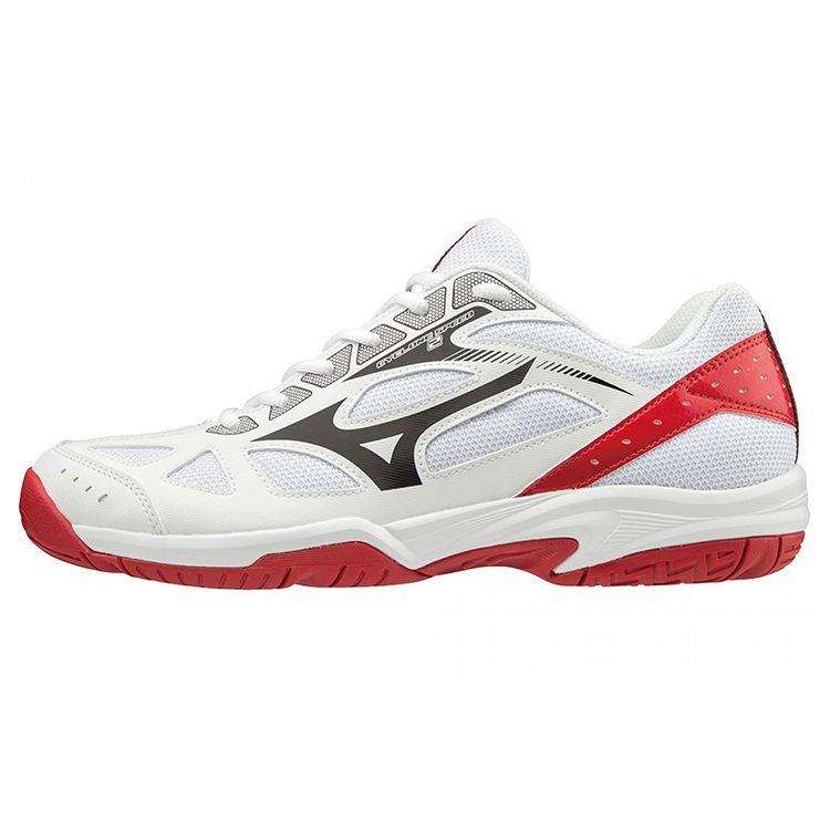 Mizuno Cyclone Speed 2 White Black Red Unisex Sneakers V1GA198008