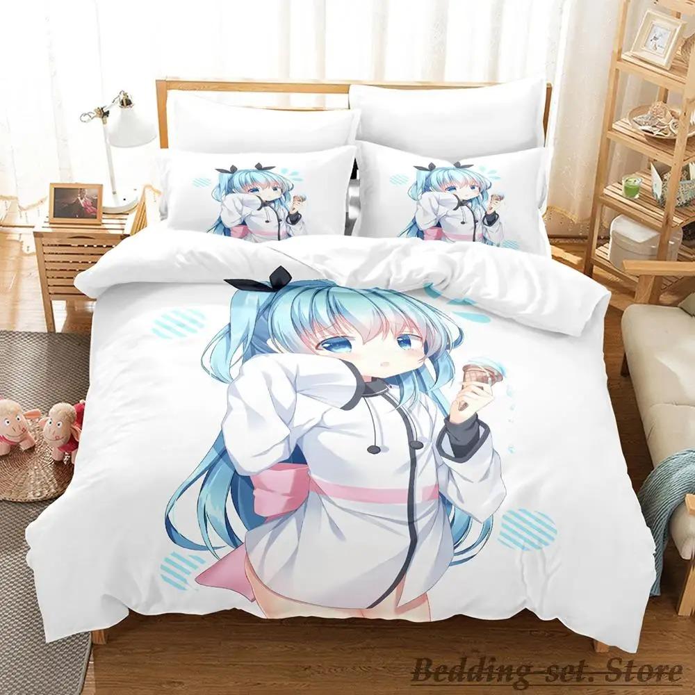 New Sora No Method Celestial Method Bedding Set Single Twin Full Queen King Size Bed Set Adult Kid Bedroom Duvetcover Sets Anime
