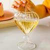 1 шт., практичный кубок, посуда для напитков, контейнер для вина, стакан для сока, в форме сердца, уникальный милый
