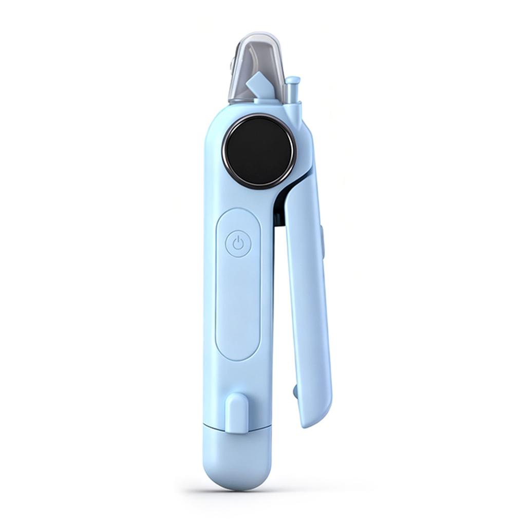 Электрическая машинка для стрижки когтей для собак 2-в-1, оснащенная 2 светодиодными фонариками, триммер для когтей домашних животных, защита безопасности для собак от маленьких до больших