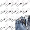Zpsolution Держатель молнии New Jeans, Противоскользящая пряжка-замок для молнии для брюк, Съемный регулируемый фиксирующий инструмент