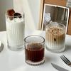 1pcs Wine Glass Ice Stripe Glasses Baijiu Cups Set Household Wine Dispenser Cups Foreign Wine Mug Whisky Beer Glass Shot Glass 5