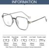 Transparent Computer Glasses Frame Women Men Anti Blue Light Tr90 Eyewear Blocking Glasses Optical Spectacle Eyeglass