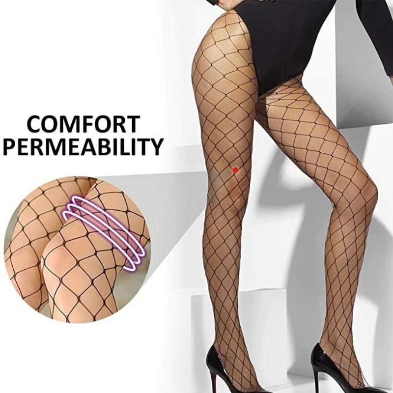 Модные женские туфли женские черные сетчатые ажурные колготки полые колготки чулки подарок