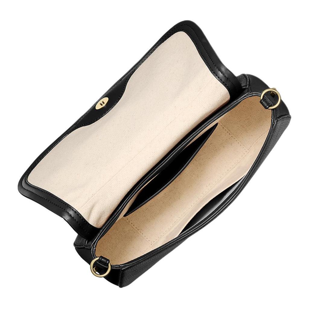 Michael Kors MK Nolita Gold Metal Trim Chain Shoulder Leather Shoulder Bag Medium Women shoulder bag Black 30R6GY5S2L-NERO