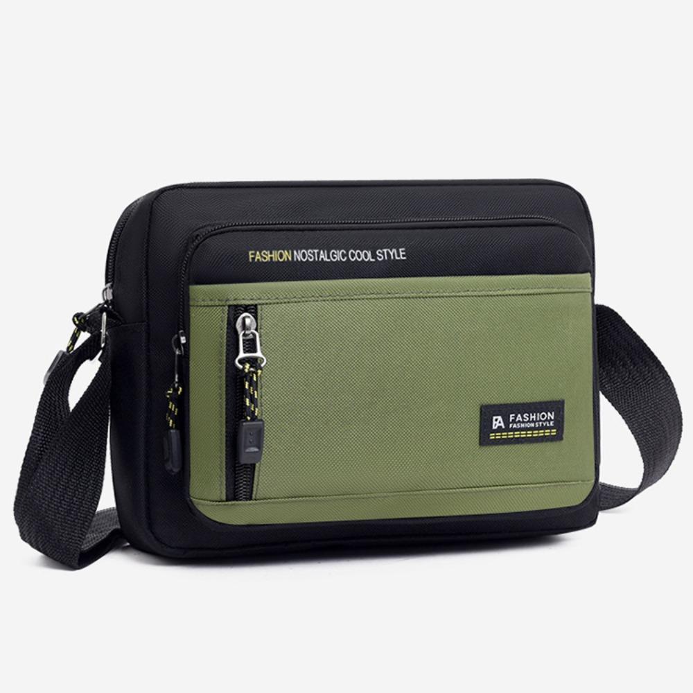 Водонепроницаемая мужская деловая сумка Большой вместимости Холщовая сумка через плечо Мужская сумка через плечо Сумка