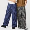 Пара Женские Мужские Эластичная Талия Повседневные Леопардовый Принт Уличная Одежда Широкие Брюки Брюки