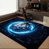 Football Bochum  Rug for Living Room, Game Rooms, Office, Bedroom, Office Floor Mat Playful Design, fan gifts Christmas decor