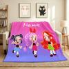 Custom Name Space Journey Flannel Blanket Throw Blanket Soft Warm Sofa Bed home Decor Unique Gift