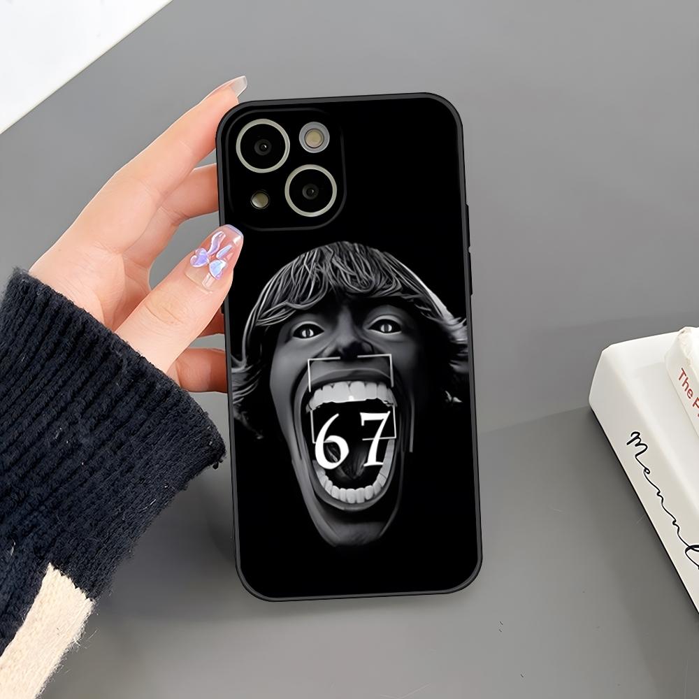 67 Six Seven Phone Case For Iphone 17 Air 15 Pro Max 14 Pro 16 Plus 12 13 11 Xr X Xs 8 7 Plus Back Cover