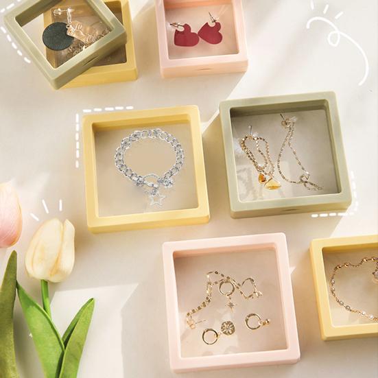 Коробка для хранения сережек, изысканные антиокислительные товары для дома, 3D плавающая фоторамка, шкатулка для ювелирных изделий, подставка для ежедневного использования